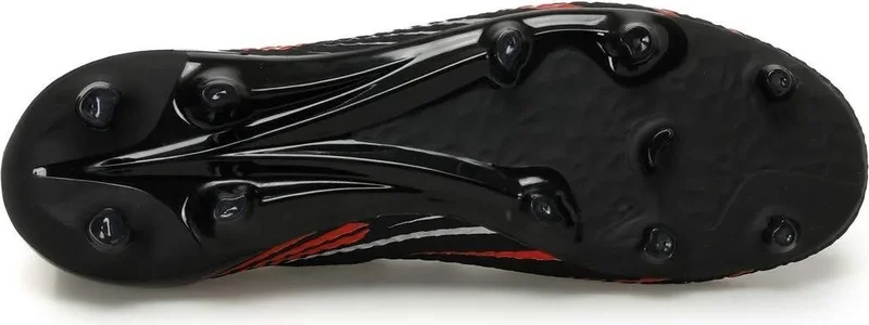 LOTTO Veloce Fg 4Fx Men's Football Boots - Black-Red