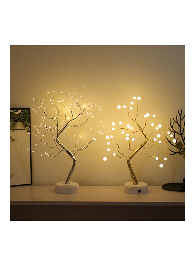 NIBEMINENT Lantern Led Copper Wire Plum-Black Tree Lights white 33*4*17cm - Image 4