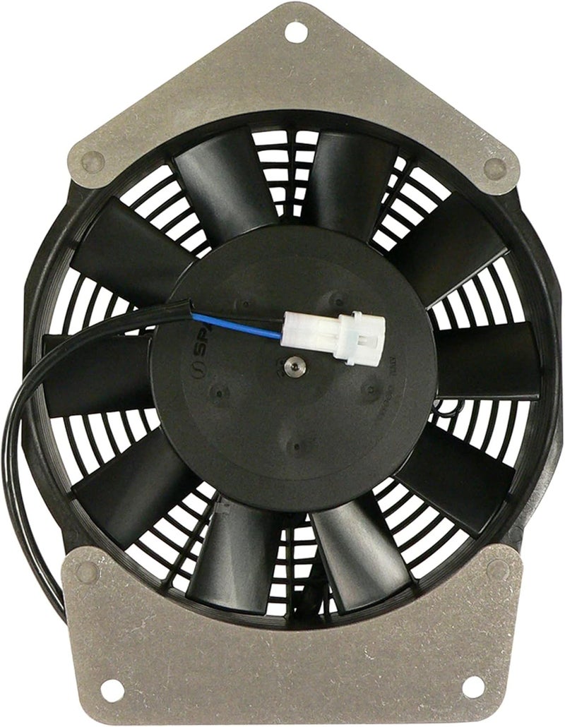 DB Electrical 434-22002 Radiator Cooling Fan Motor Assembly for Yamaha Kodiak 400 YFM400 2000-2001 - Image 3