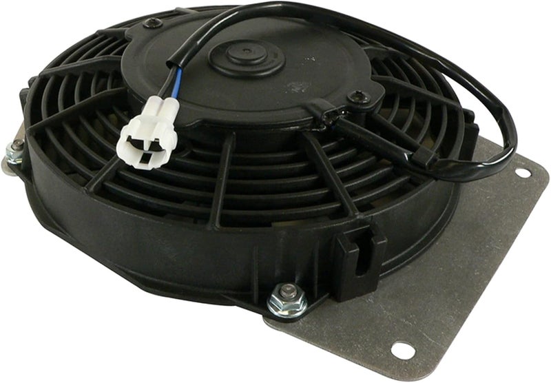 DB Electrical 434-22002 Radiator Cooling Fan Motor Assembly for Yamaha Kodiak 400 YFM400 2000-2001 - Image 2