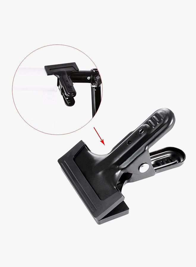 Neewer 10-Piece Muslin Spring Clamps Clips Set Black - Image 3