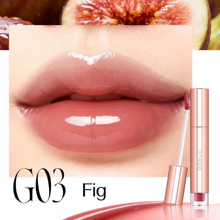 O.TWO.O Glossy Watery Lasting Gloss Lip Tint - G03/Fig  2G - Image 1