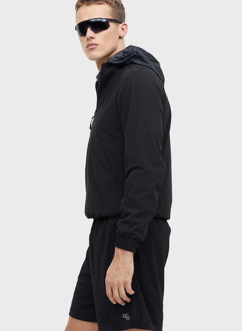 H&M Essential Zip Through Hoodie