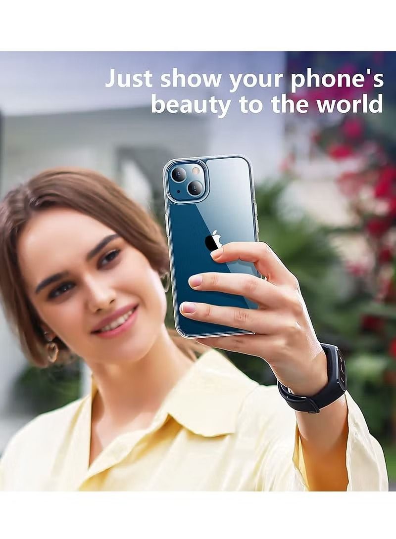 IAF iPhone 14 Case Ultra [Slim Thin] Scratch Resistant TPU Rubber Soft Silicone Protective Crystal Clear Case Cover for iPhone 14 (Clear) - Image 2