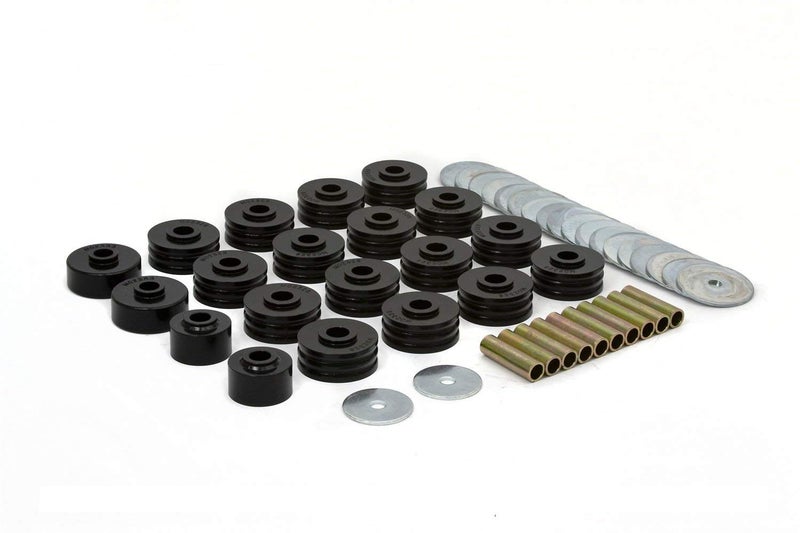 Daystar Toyota FJ40 Body Mounts Only NO Hardware fits 1979 to 1984 4WD KT04007BK Made in America Black