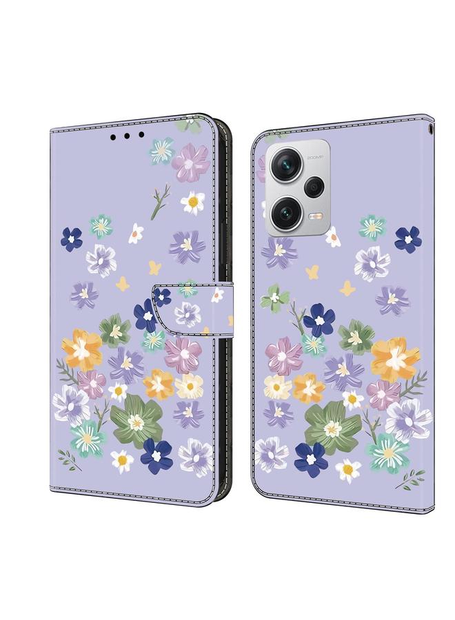 اس-توب جراب لهاتف Redmi Note 12 Pro+ جراب هاتف جلدي مطلي عالميًا - Image 1