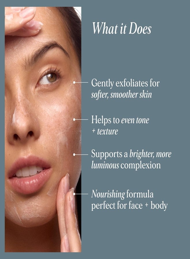 Alpha-H Smoothing AHA Face and Body Scrub 185ml - Dual Exfoliation for Brighter Skin - Smooths Texture and Preps for Skincare - Image 3