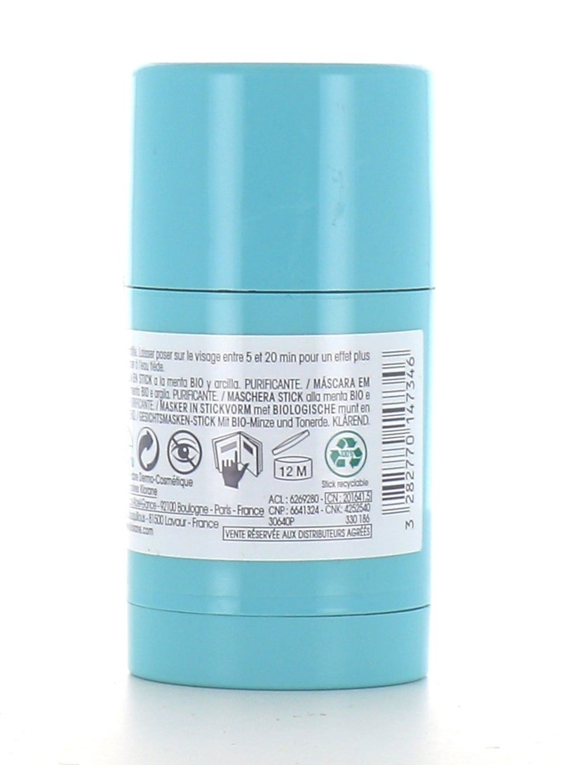 Klorane Stick Mask with ORGANIC mint and clay PERMANENT - Image 2