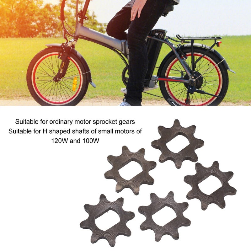 5Pcs 420 Chain Sprocket 8 Tooth For Electric Scooter Internal Size 17x12mm - Image 5
