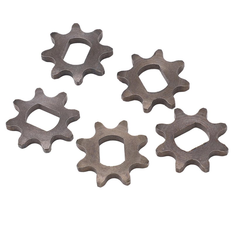 5Pcs 420 Chain Sprocket 8 Tooth For Electric Scooter Internal Size 17x12mm - Image 4
