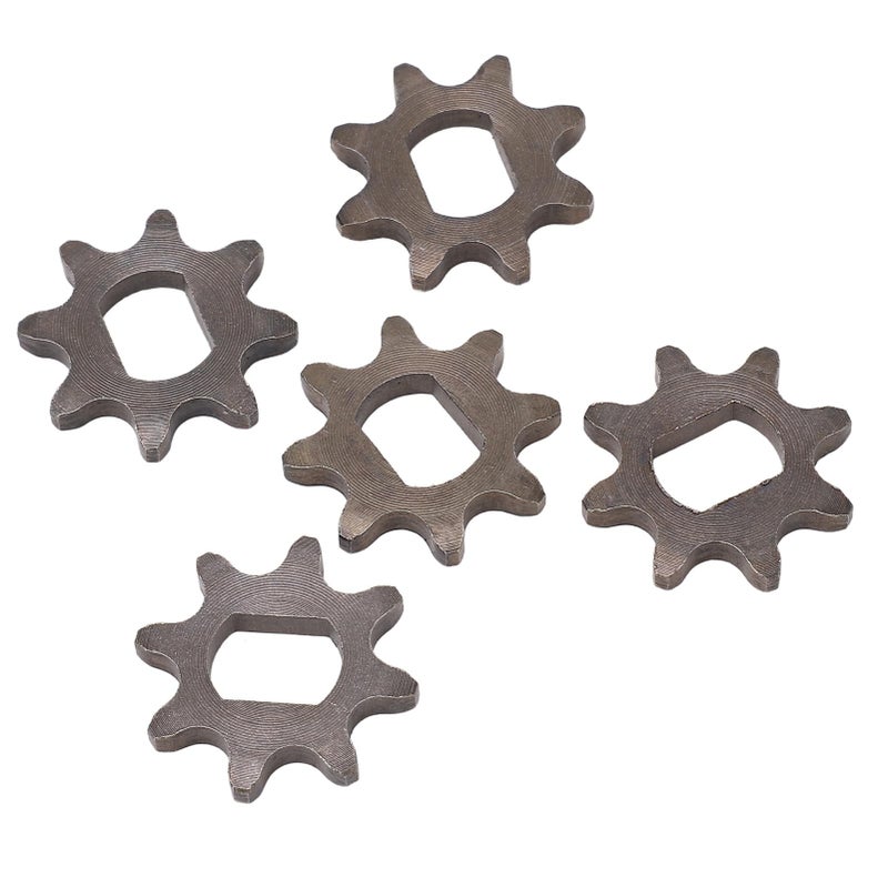 5Pcs 420 Chain Sprocket 8 Tooth For Electric Scooter Internal Size 17x12mm - Image 2