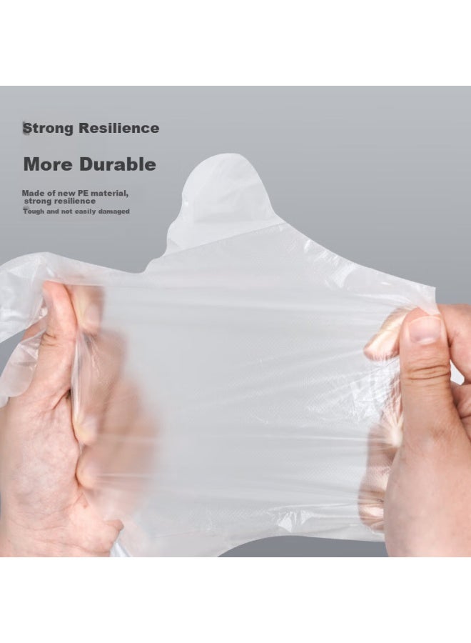 Intco Disposable Pe Gloves Large 300 Count Food Grade For Catering Household Cleaning Lobster Waterproof Inspection Gloves - Image 4