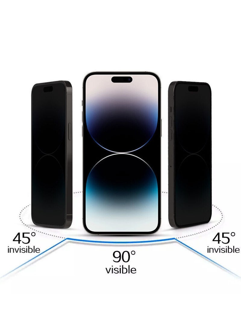 ELTRAZONE Case Cover TPU+Tempered Glass anti Spy for IPHONE 15 14 13 Pro Plus Pro Max - Image 3