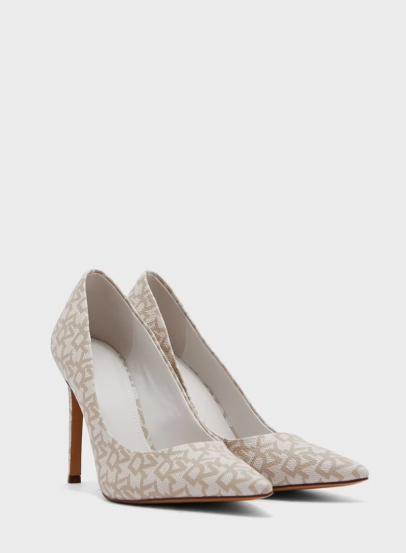 DKNY Logo Detail Pumps