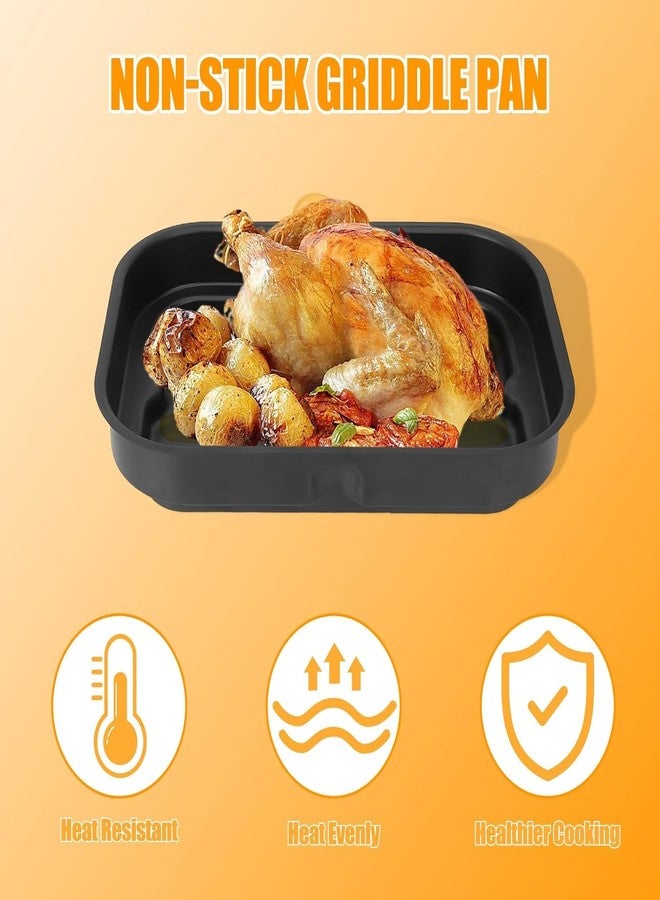 BBQ-PLUS Cooking Pot for Ninja Foodi FG551/DG551/DG651 Smart XL Indoor Grill Accessories (Cooking pot & grill basket set) - Image 5