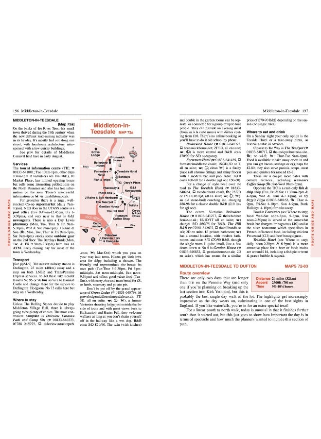 null - Pennine Way - guide and maps to 57 towns and villages with large-scale walking maps (1:20 000): Edale to Kirk Yetholm - Planning, places to stay and places to eat - Image 1