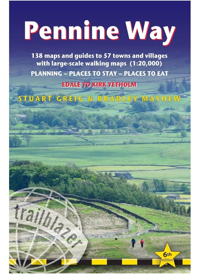 null - Pennine Way - guide and maps to 57 towns and villages with large-scale walking maps (1:20 000): Edale to Kirk Yetholm - Planning, places to stay and places to eat - Image 1