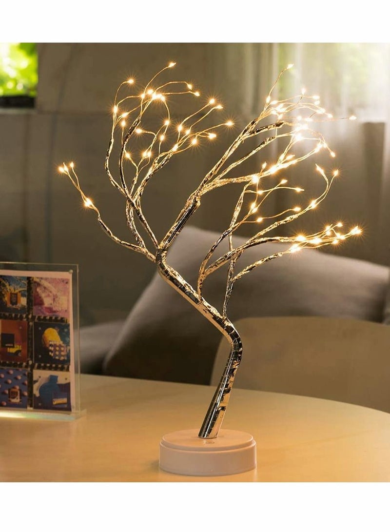 SYOSI Bonsai Tree Light Decorative Lights, Simulated Tree Shape Night Light Aesthetic Lights Suitable for Room Living Room Home Decor, Festive Wedding Decorative Lights, Gifts (Warm White, 108 LED) - Image 3