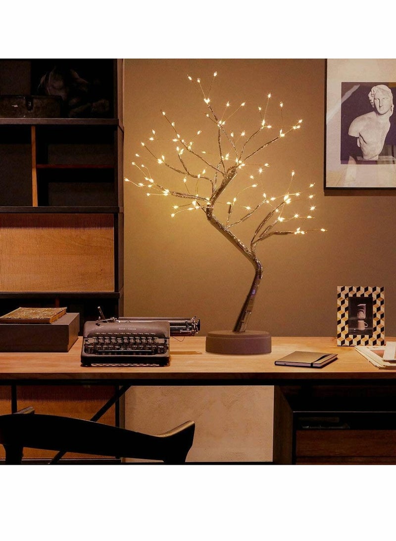 SYOSI Bonsai Tree Light Decorative Lights, Simulated Tree Shape Night Light Aesthetic Lights Suitable for Room Living Room Home Decor, Festive Wedding Decorative Lights, Gifts (Warm White, 108 LED) - Image 2