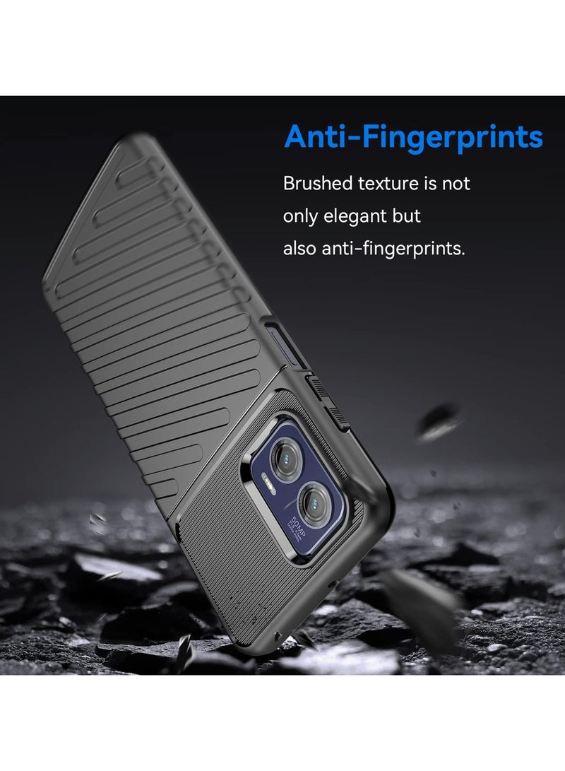 Motorola Moto G73 5G Phone Case, Moto G73 Cover Rugged Armor Case Shock Absorption Bumper Slim Soft Silicone TPU Shockproof Protective Cover for Moto G73 - Image 2