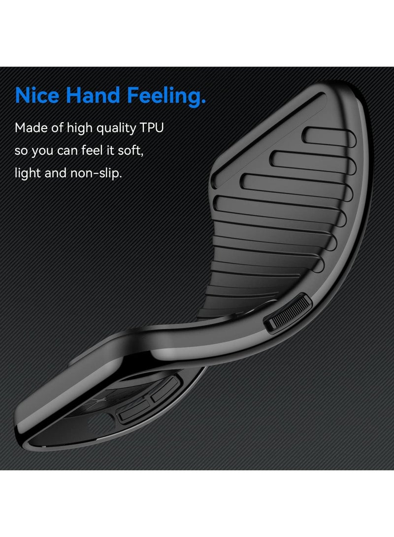 Motorola Moto G73 5G Phone Case, Moto G73 Cover Rugged Armor Case Shock Absorption Bumper Slim Soft Silicone TPU Shockproof Protective Cover for Moto G73 - Image 3