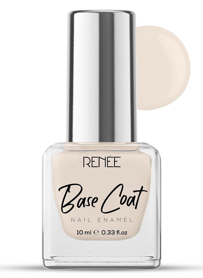 رينيه مينا الأظافر الأساسي | تركيبة مقاومة للتشقق بتغطية كاملة | 10 مل - Image 1