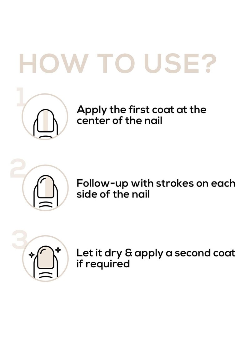 رينيه مينا الأظافر الأساسي | تركيبة مقاومة للتشقق بتغطية كاملة | 10 مل - Image 4