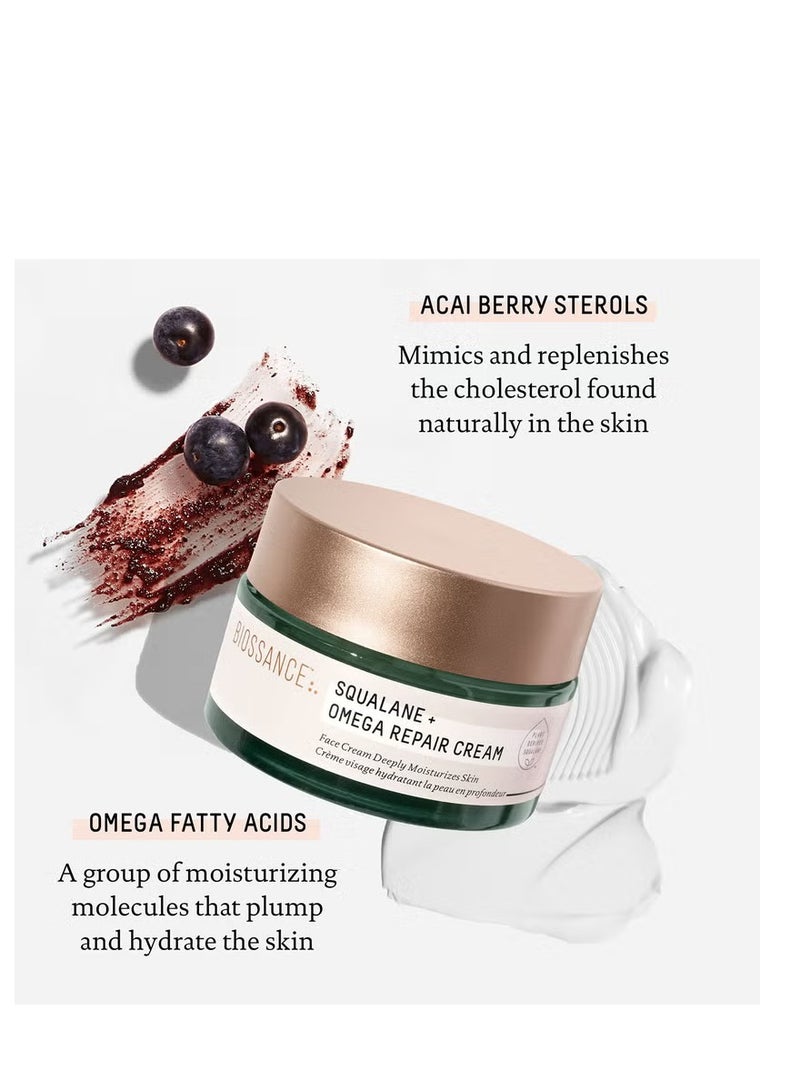 Biossance Squalane + Omega Repair Cream 50ml - Image 3