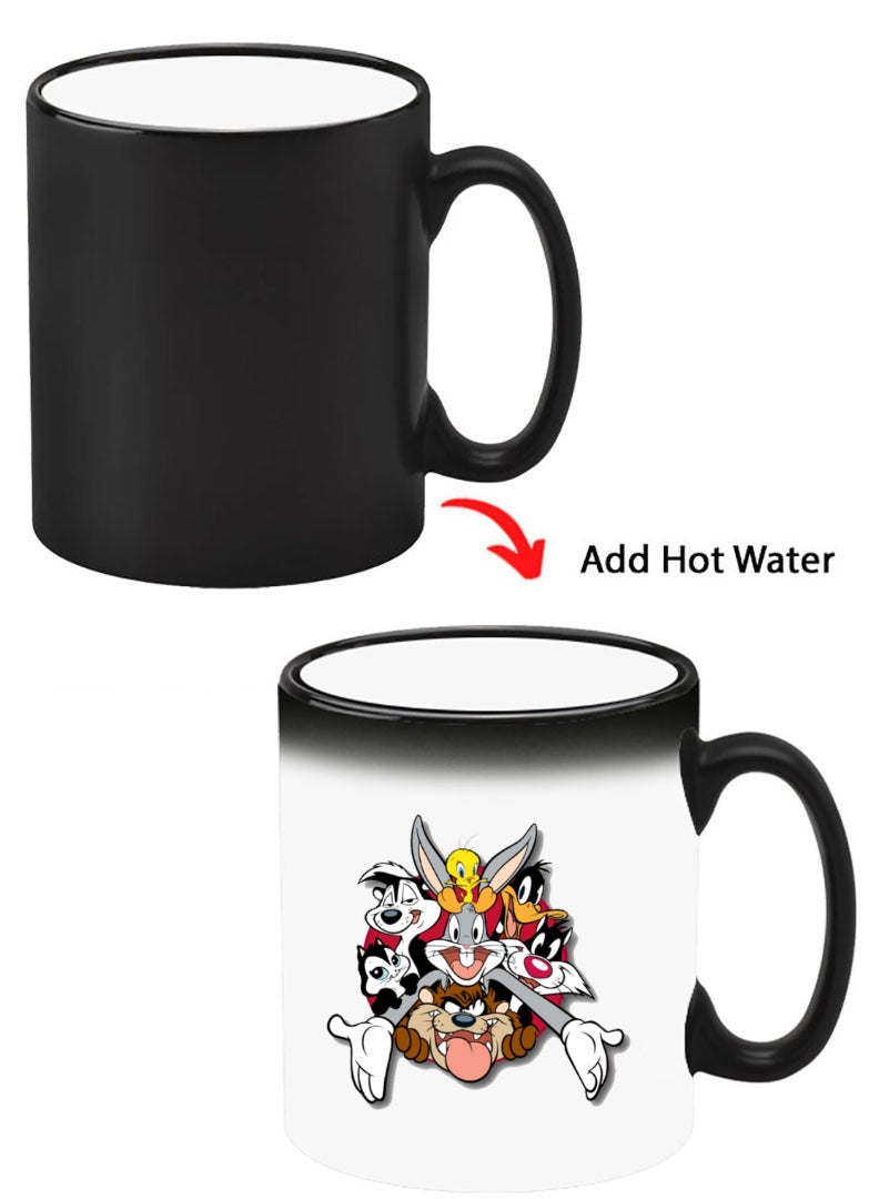 Theodor Color Changing Heat Sensitive Ceramic Mug, Image Revealed When HOT Liquid is Added! Looney Tunes - Image 1