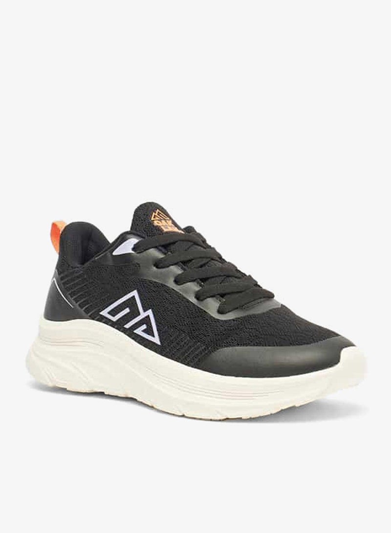 Oaklan by Shoexpress Women Textured Lace-Up Sports Shoes with Pull Tabs - Image 1