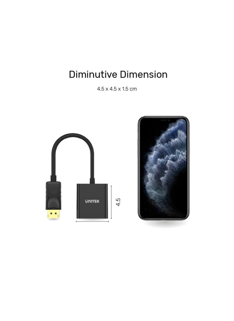 UNITEK محول DisplayPort إلى HDMI بدقة 1080P Full HD  - Image 5