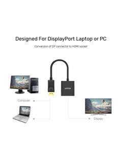 UNITEK محول DisplayPort إلى HDMI بدقة 1080P Full HD  - Image 2