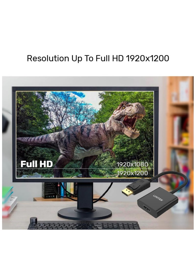 UNITEK محول DisplayPort إلى HDMI بدقة 1080P Full HD  - Image 3