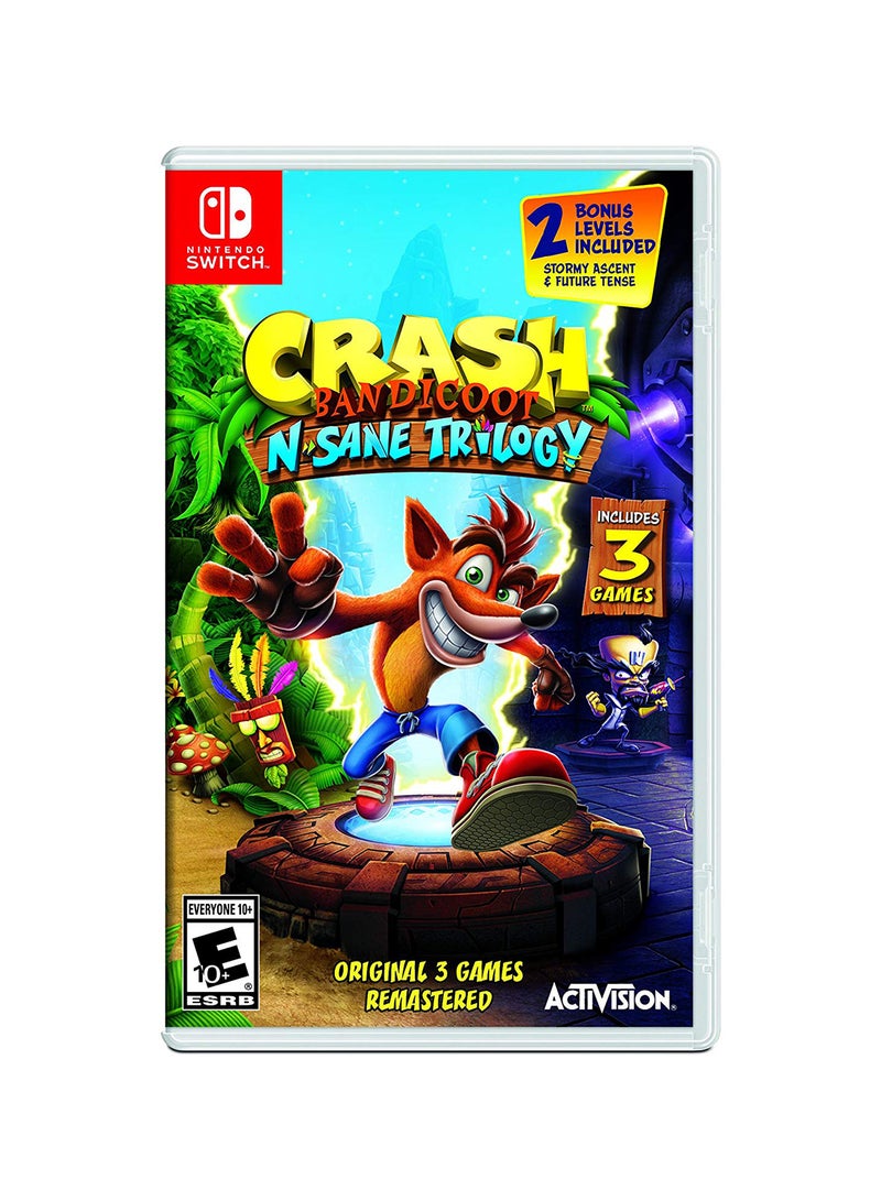 أكتيفجن لعبة Crash Bandicoot N Sane Trilogy (نسخة عالمية) - nintendo_switch - Image 1