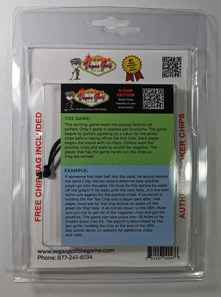 Vegas Golf Game - Introductory Edition (5 Chips) - Image 3