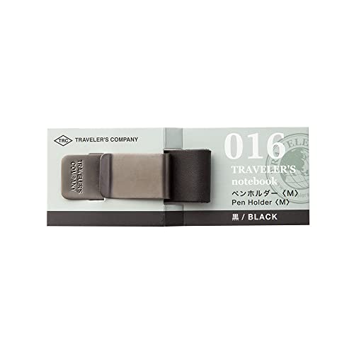 Midori Traveler's Notebook Pen Holder M Black 016 14298006 - Image 1