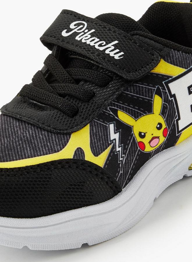 Pokemon Boys Light-Up Hook & Loop Ankle School Sneakers - Image 4