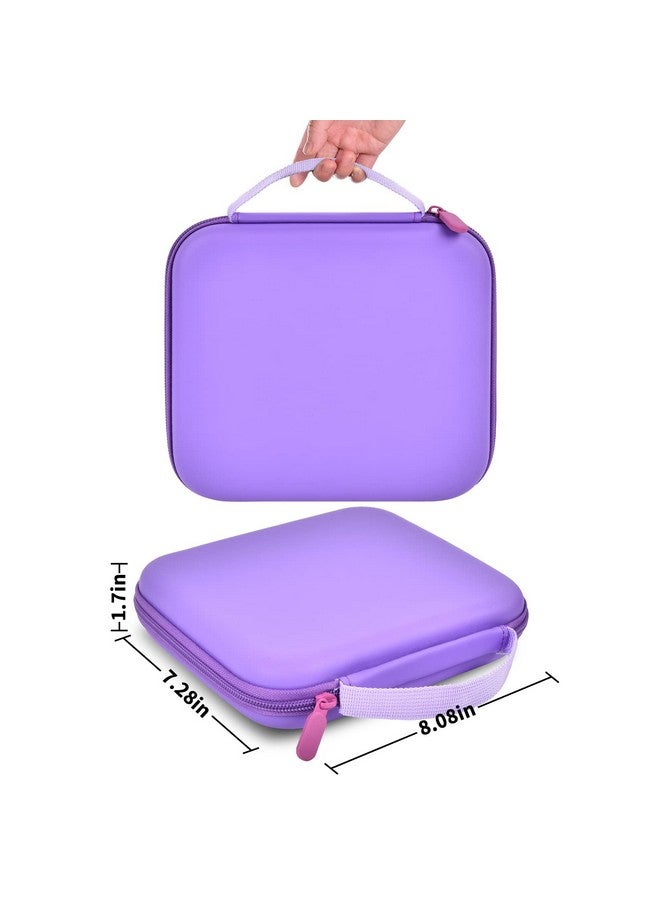 GWCASE Case Compatible with Glocusent/for Vekkia/for LITOM/for LEDGLE/for TAKKUI/for TSINGREE LED Neck Reading Light Book Light for Reading. Storage Carrying Holder for USB Cable (Box Only) -Purple - Image 5