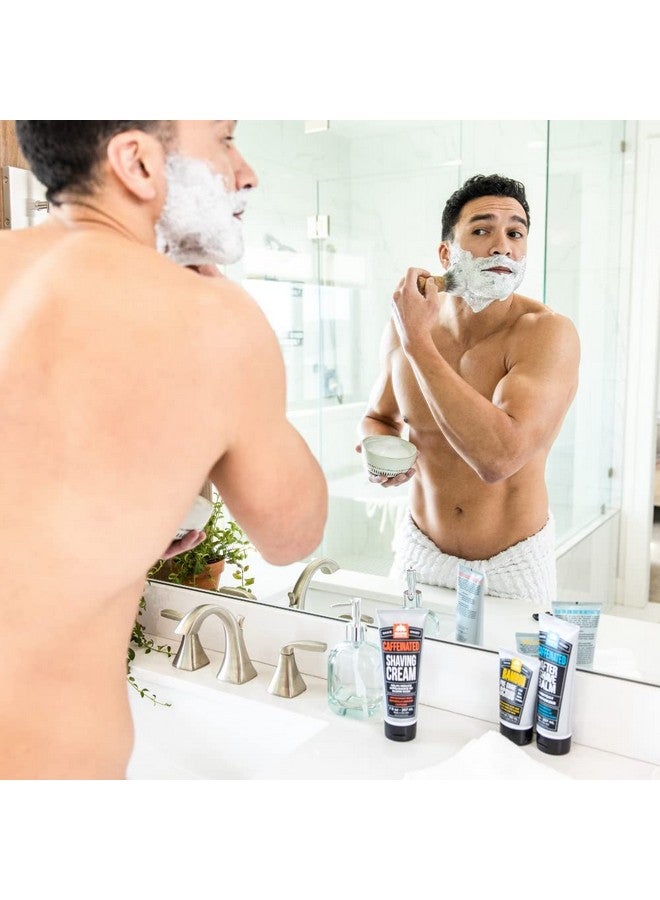 pacific shaving company Acific Shaving Company Caffeinated Shaving Cream & Aftershave Set Shave Kit For Men Antioxidant + Caffeine Enriched Shave Cream + Aftershave Lotion (3.4 Oz 2 Pack) - Image 5