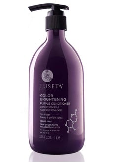 Luseta Luseta Purple Conditioner for Colored, Grey and Blonde Women's Hair - 33.8oz, Best for Curly and Damaged Hair, Sulfate & Paraben Free  - Image 1