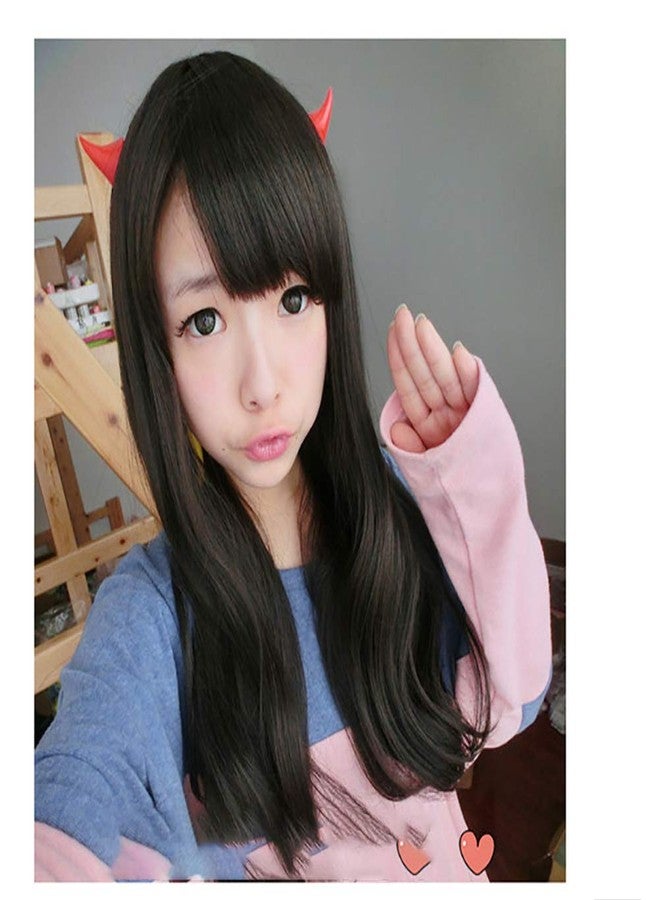 GSHLLO 4 PCS Red Demon Devil Horns Hair Clip Hairpins Barrette Halloween Headwear for Party Decoration - Image 5