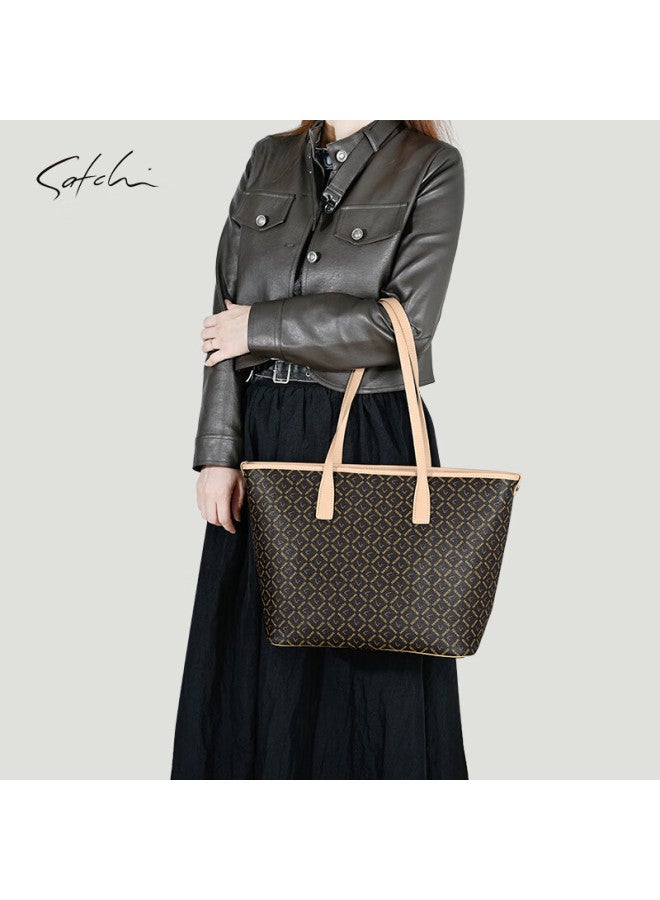 Satchi Women's Handbag, 2025 New Style Tote Bag, Women's Bag For Travel, Shoulder Crossbody Bag, Handbag, Birthday And Valentine's Day Gift - Image 1