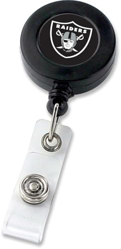 aminco NFL Oakland Raiders Badge Reel - Image 1
