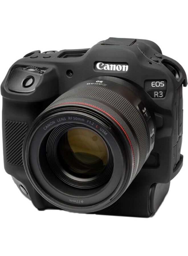 Easy Cover easyCover Silicone Protection Cover for Canon EOS R3 (Black) - Image 2
