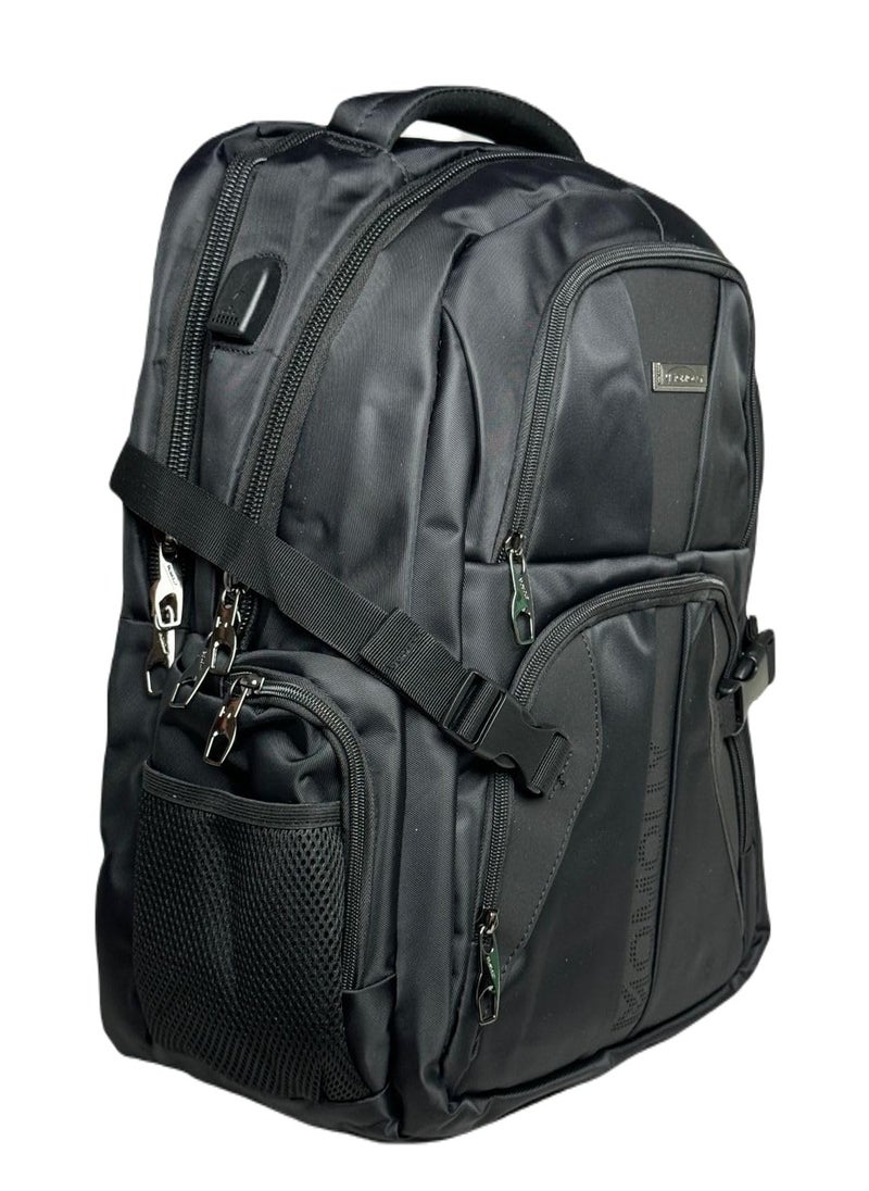 QSHOP Premium Qualty USB Laptop Backpack for Women Men School Backpack for Girls Teens Boys School Bag Business Backpack (47 * 31 * 20cm) 6 Assorted Pockets  - Image 2
