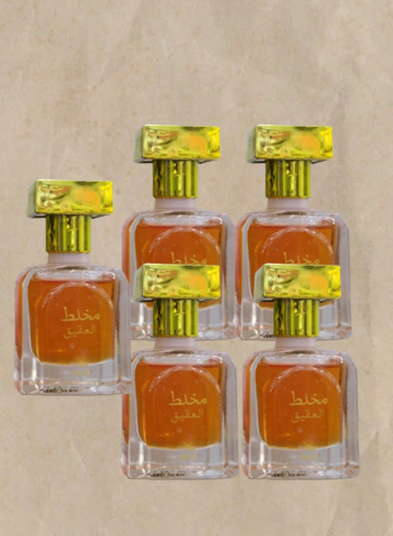 5 Pieces Mukhallat Perfume Oil 20 Ml - Image 1