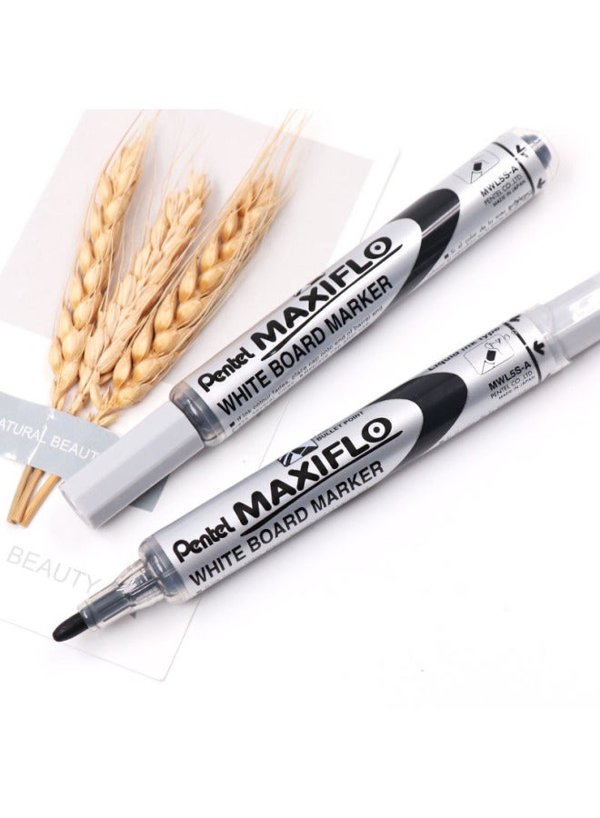 Pentel Mwl5S Black Liquid Chalk Marker For Electronic Whiteboard, Pack Of 5 - Image 5