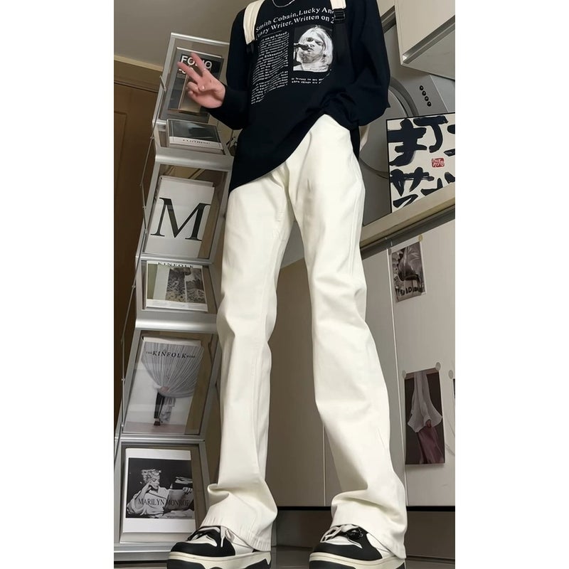 Unisex Casual Daily Denim Jeans - Image 2