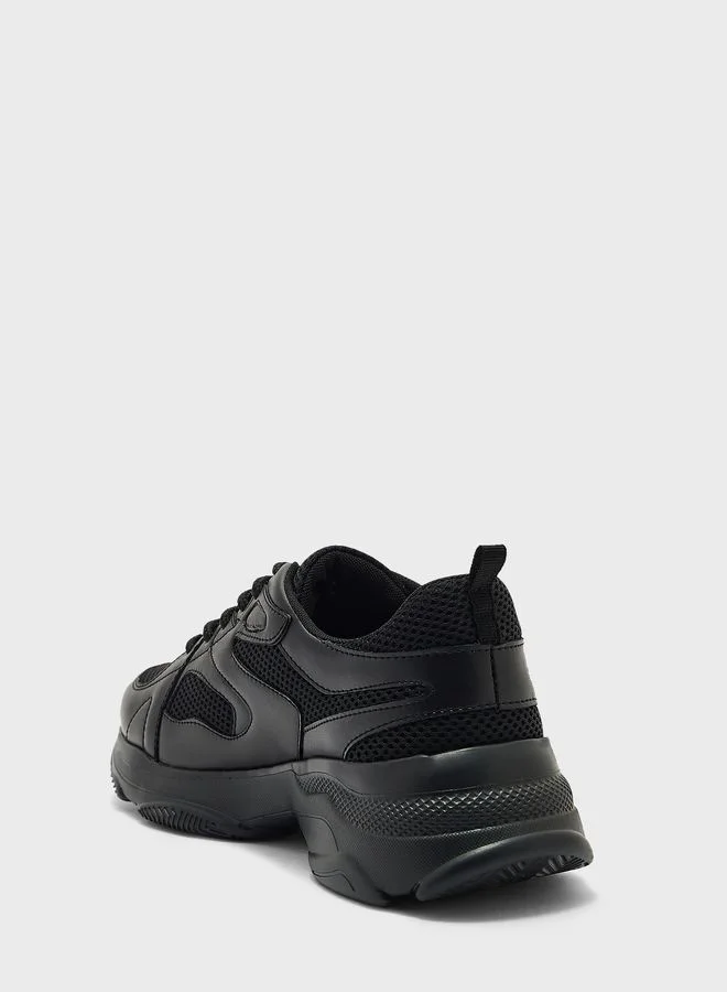 Seventy Five Chunky Sole Light Weight Sneakers