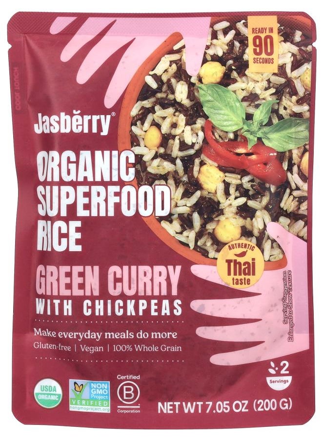 Organic Superfood Rice Green Curry with Chickpeas 7.05 oz (200 g) - pzsku/Z0EB397BE734E0E6FA54AZ/45/_/1740571591/f82c6ba0-621a-4f7f-a972-e8a8a426fd57